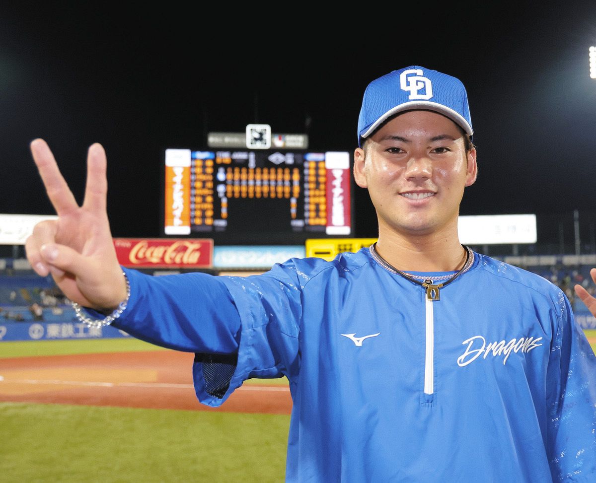 中日・金丸夢斗、村上との対戦に「抑えていかないと日本を代表する