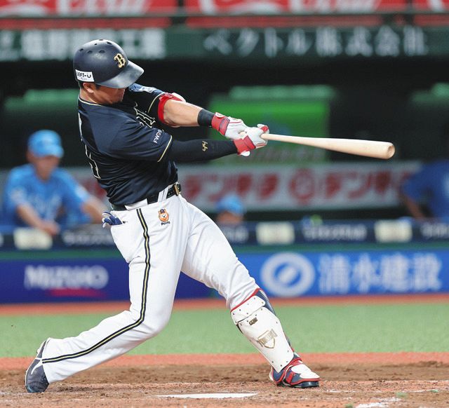オリックス頓宮が先制アーチ「ペータ頑張って投げていたので」4試合