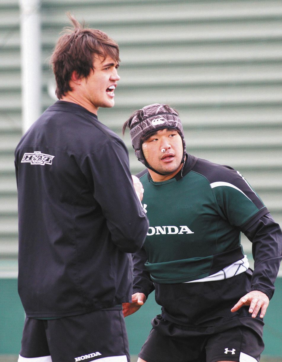 ホンダの日本代表プロップ具智元はコーチの父と磨いたスクラムで勝負 開幕戦相手はスコットランド代表shレイドロー擁するnttコム ラグビー トップｌ 中日スポーツ 東京中日スポーツ