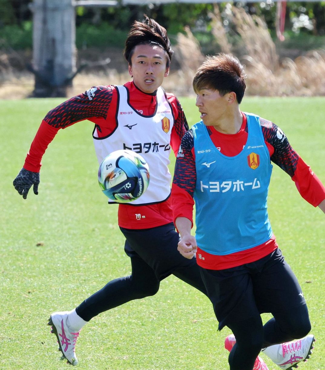 ◇名古屋グランパス 広島戦に向け調整 3月16日の公開練習【フォト