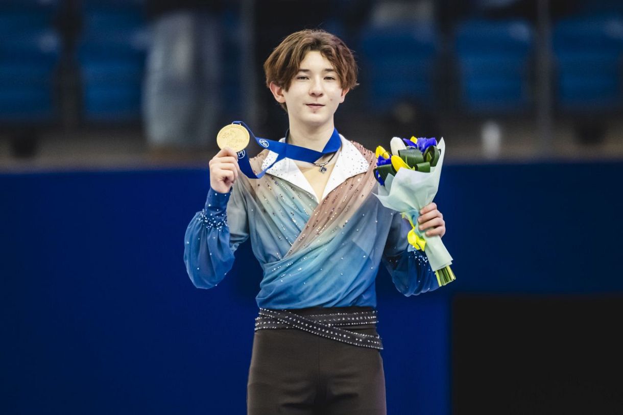 男子が中田璃士が自己ベストで大会初優勝 SP2位からの逆転で