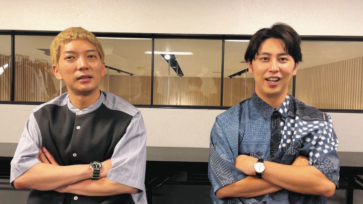 ニューヨーク（左から）嶋佐和也、屋敷裕政