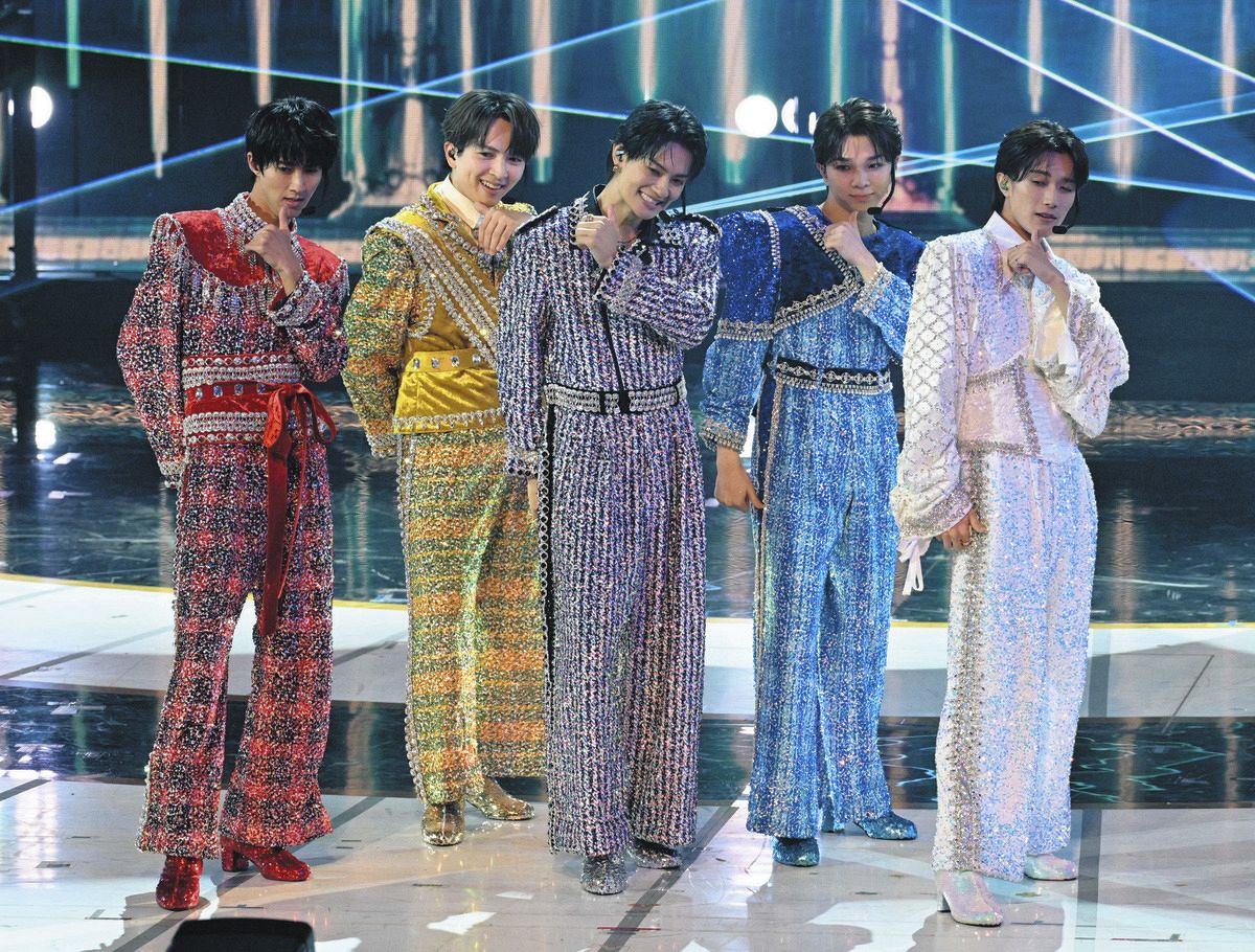 紅白歌合戦】M！LKの佐野勇斗は「ここまで連れてきてくれてありがとう