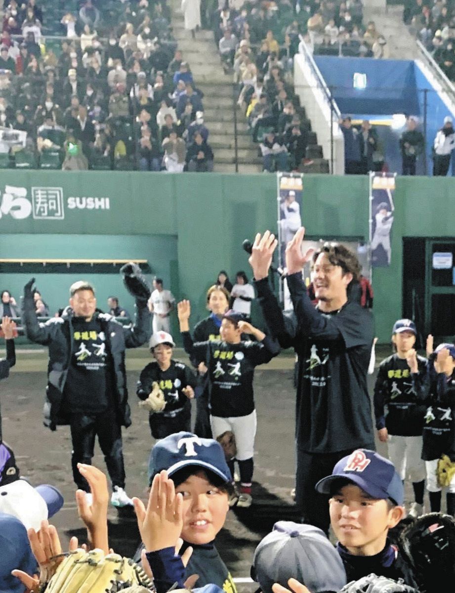 藤浪晋太郎とオリックス・森友哉が地元に恩返し 大阪桐蔭高・春夏連覇