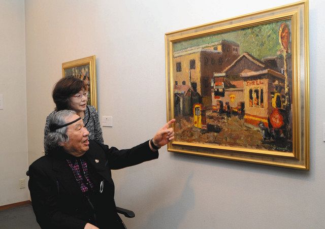 原田泰治さんの原点 油絵１２点初公開／諏訪の美術館：中日新聞Web