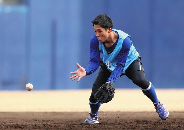 中日ドラゴンズ 新鮮力2023＞（5）ドラフト6位 田中幹也 磨き