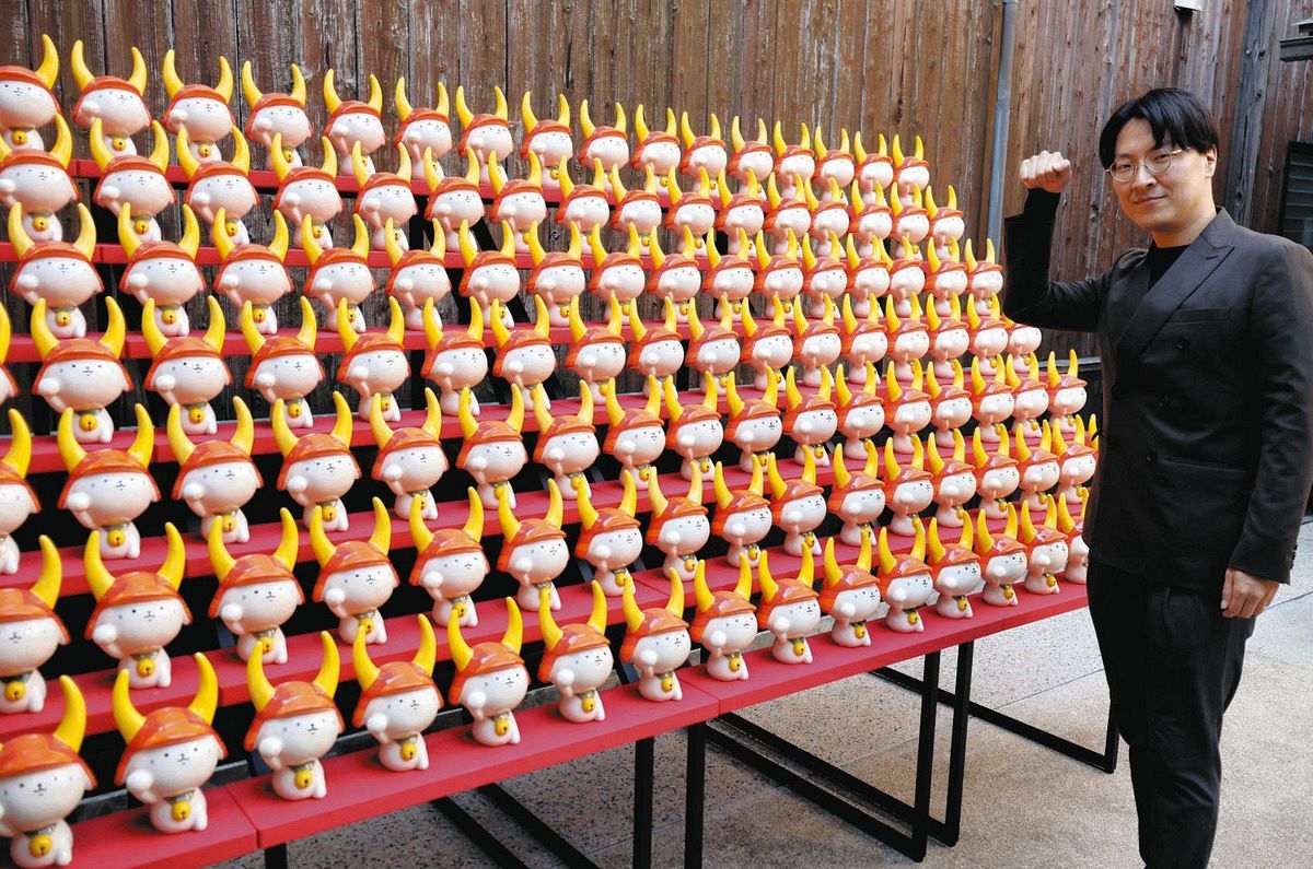 圧巻！222体のひこにゃん並ぶ「彦福堂」が誕生 彦根城の世界遺産登録を