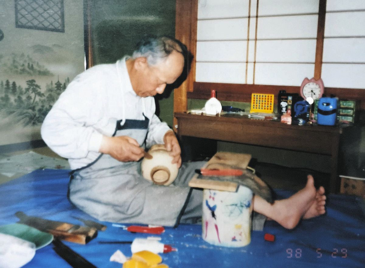 独創的なつぼ、繊細の手業 仏具店で浜松の建具職人・故村松さんの作品