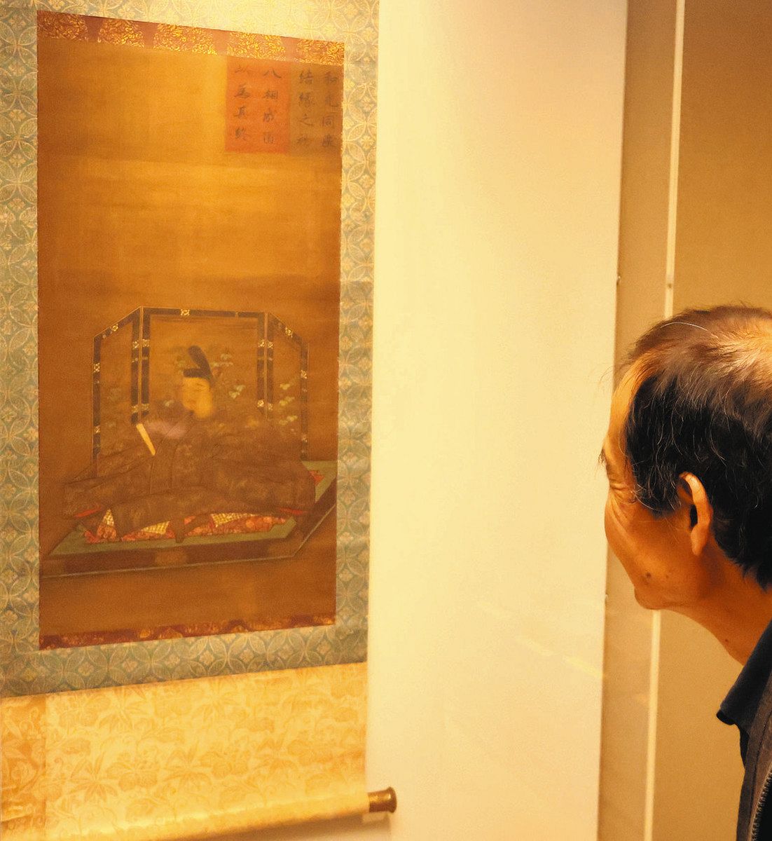 伊賀市文化財指定の絵画「若宮八幡神像」を初公開 青山讃頌舎で企画展