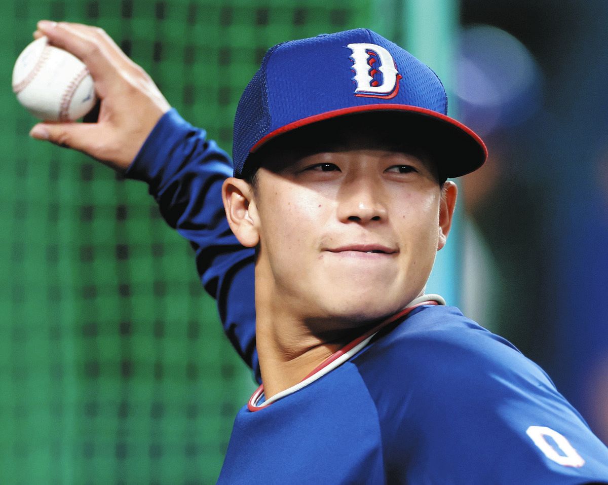 中日スタメン】中日・辻本倫太郎、「8番・遊撃」4月18日以来のスタメン