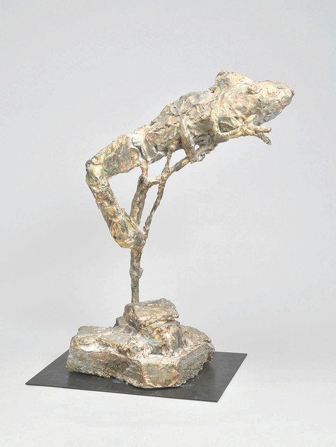 彫刻　等身像　日彫展　入選作品2005
