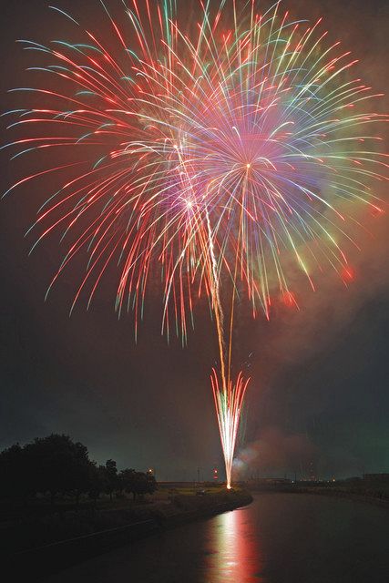 七夕の夜空にサプライズ花火 大垣 高木煙火 中日新聞web