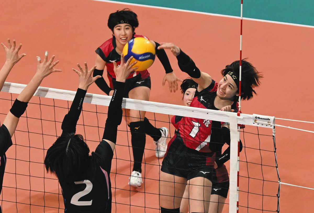 春高バレー、県勢は初戦敗退 男子・星城と女子・誠信：中日新聞Web