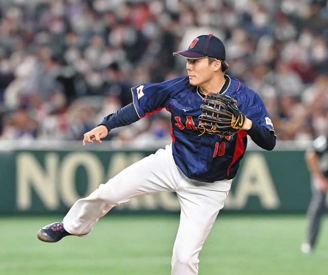 WBC 2023 侍JAPAN ＃18 山本由伸選手 刺繍ユニホーム