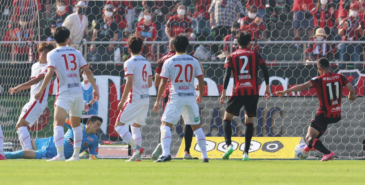 J1名古屋 後半ロスタイムに失点し勝ち点2を失うも劣勢を跳ね返す成長を見せた一戦 中日スポーツ 東京中日スポーツ