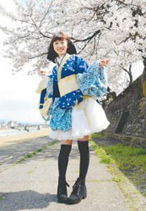 Qutie わりなく Frash 和ゴス ロリータ 着物 羽織