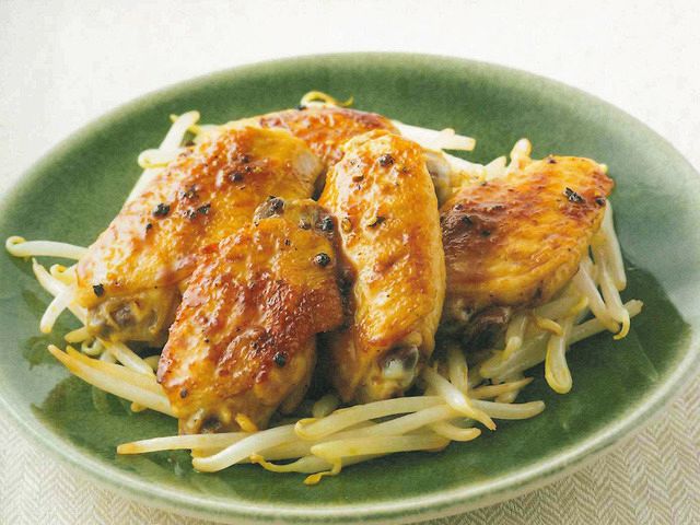 鶏手羽中のニンニクこしょう焼き:中日新聞Web