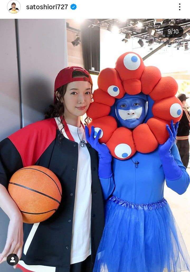 スラムダンク 彩子 コスプレ衣装+ウィッグセット ◇佐藤栞里、可愛すぎ『スラムダンク』リアル彩子さんコスプレ【写真