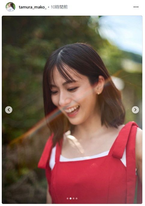 ◇田村真子アナ、「顔の国宝」話題の旅ショット【写真複数枚】：中日