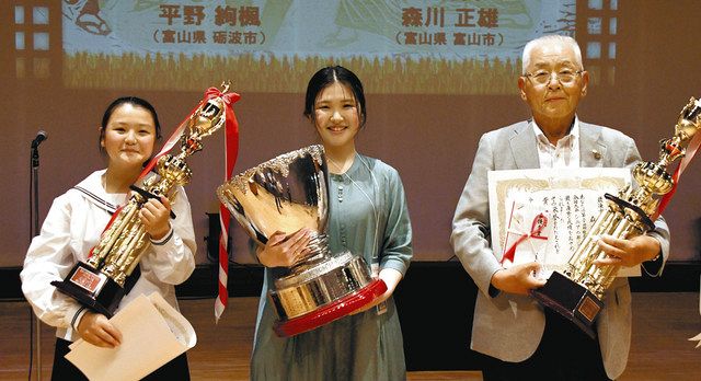 輪島の伝統民謡 能登麦屋節大会 津幡の西房さん最優秀：北陸中日新聞Web