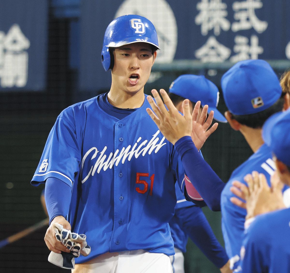 中日・上林誠知、頼もしい！3安打3打点&2盗塁「（連勝は）大きすぎます