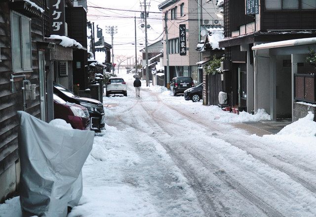 奥能登が白に染まった日 北陸中日新聞web