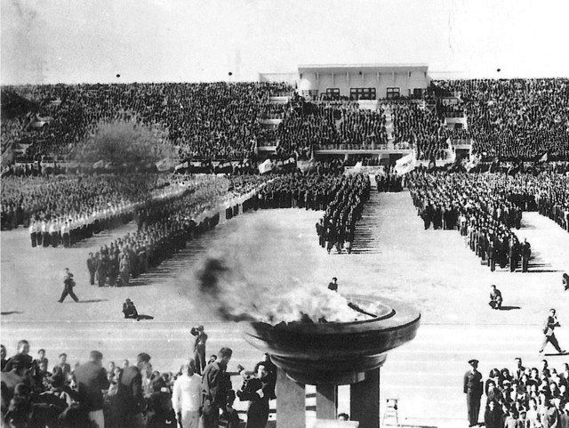 父の思い出と聖火リレー待つ 1950年愛知国体で「聖火台」提案者の息子