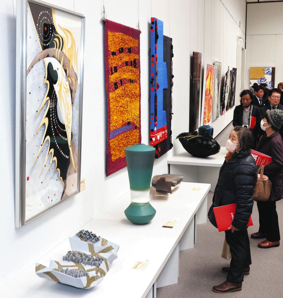 日展名古屋展が開幕 愛知県美術館、5部門の484作品が一堂に：中日新聞Web