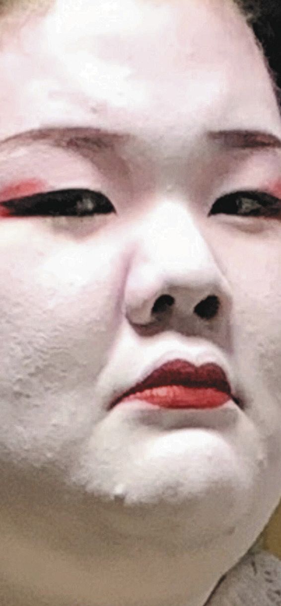 写真 白塗りのぼる塾 あんり 中日新聞web