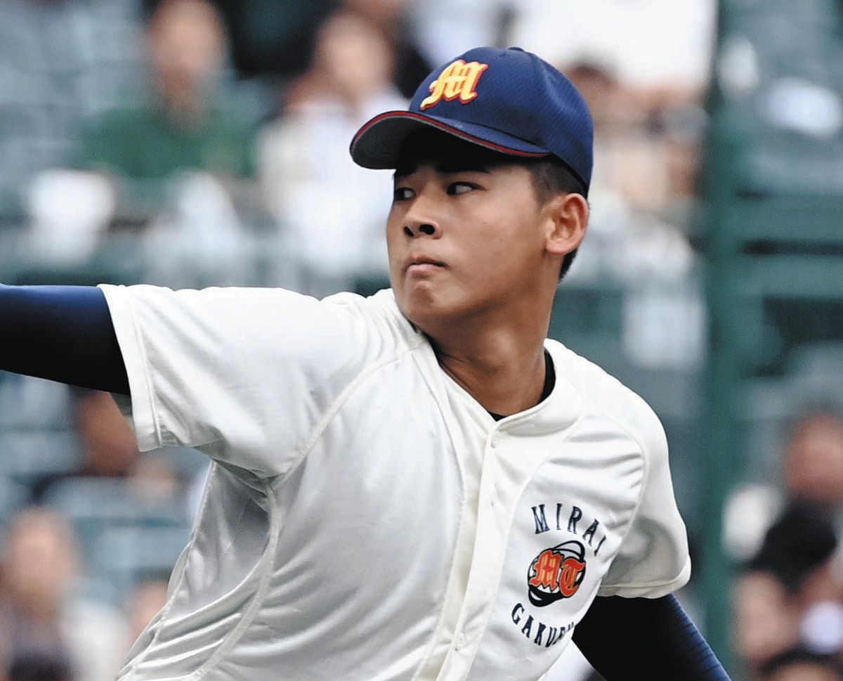 夏の甲子園出場の未来富山・江藤蓮がプロ志望届 日本高野連：中日