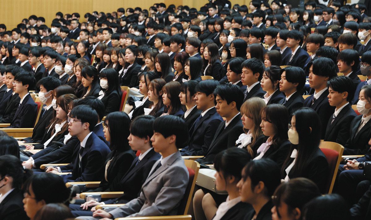 格安saleスタート ボ 大いに失敗し、諦めずチャレンジを」名古屋大で入学式、2187人が 下着・アンダーウェア