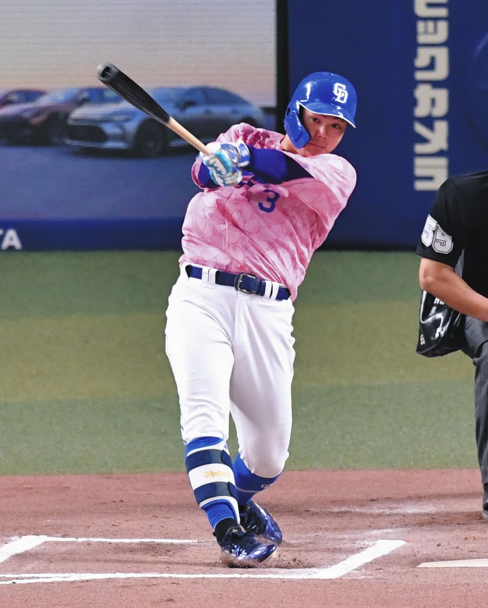 中日・高橋周平、『ノリノリ』今季3度目の3安打猛打賞 ヒット量産
