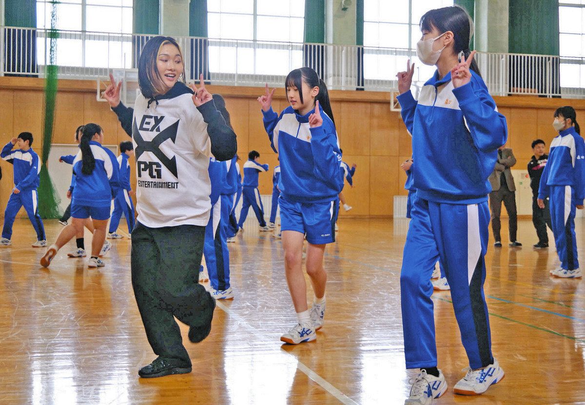 プロの指導で レッツダンス LDHスクール 森田中生300人体験:日刊県民福井Web