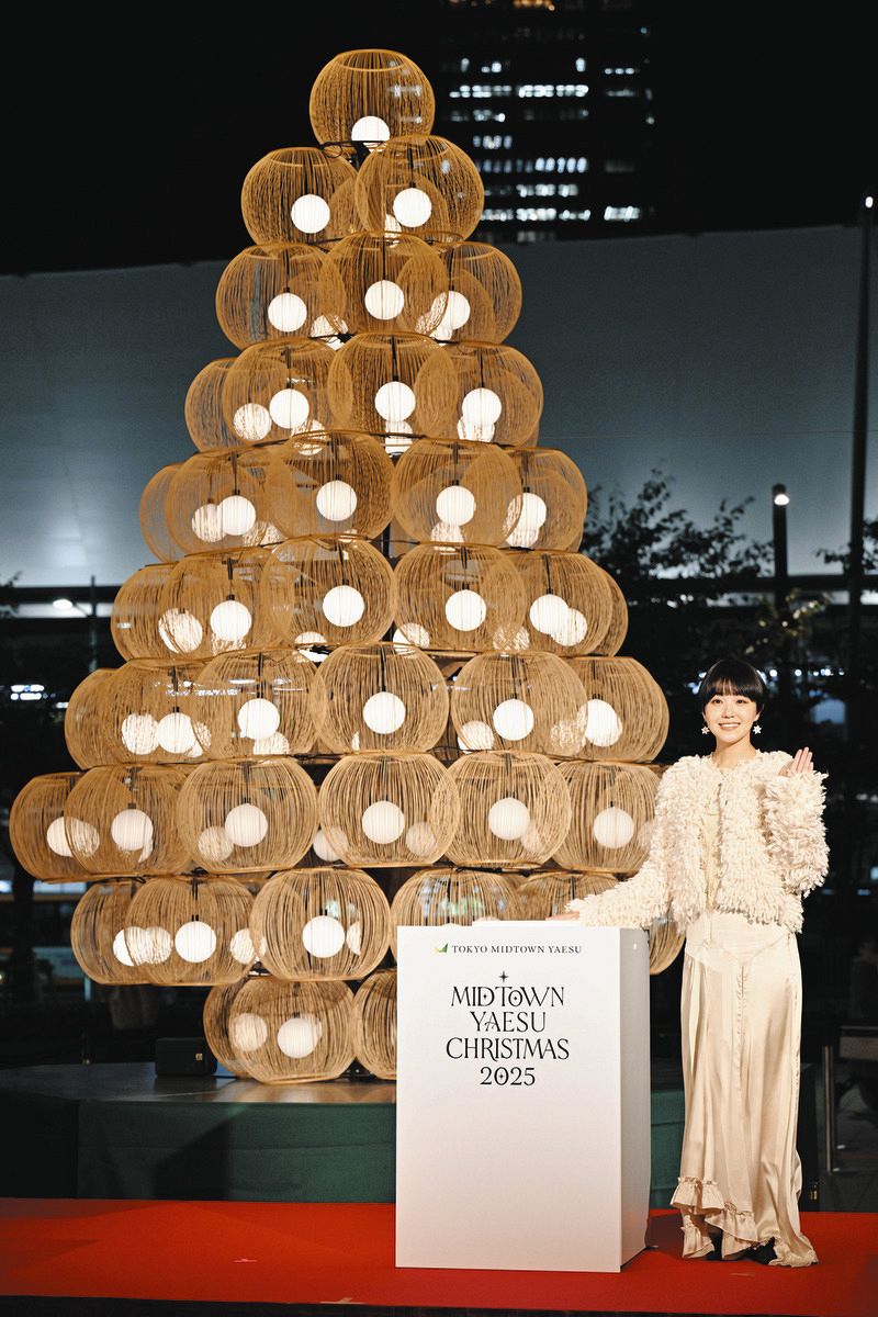 奈緒が「人生で一番短い」ベリーショートヘアで点灯、駿河竹千筋細工