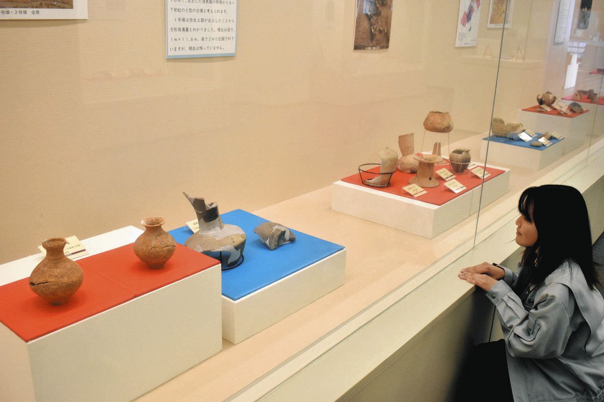 生活浮かぶ多彩な出土品 鈴鹿市考古博物館で市内7遺跡で発掘され