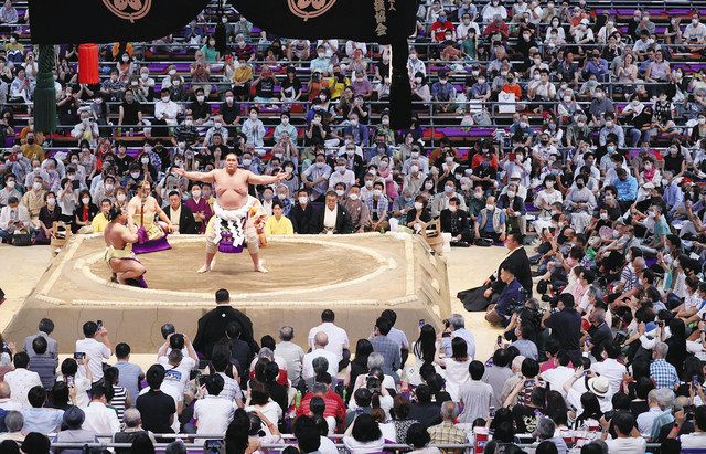 名古屋場所に熱気戻る ２年半ぶり観客制限なし：中日新聞Web