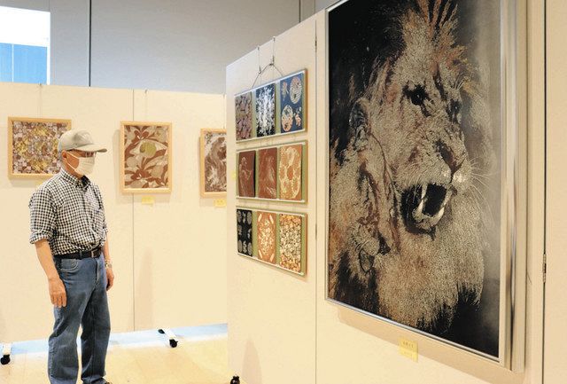 伊勢型紙の技法、光る力作 彫型画の作品展、津で７日まで：中日新聞Web