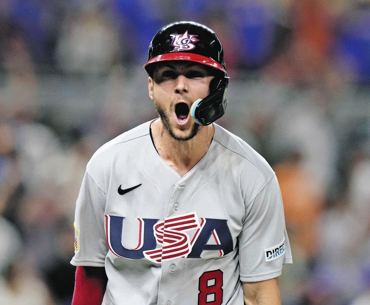 WBC】米国、盗塁王2度のスピードスターが逆転満塁弾！秘めたパワーを
