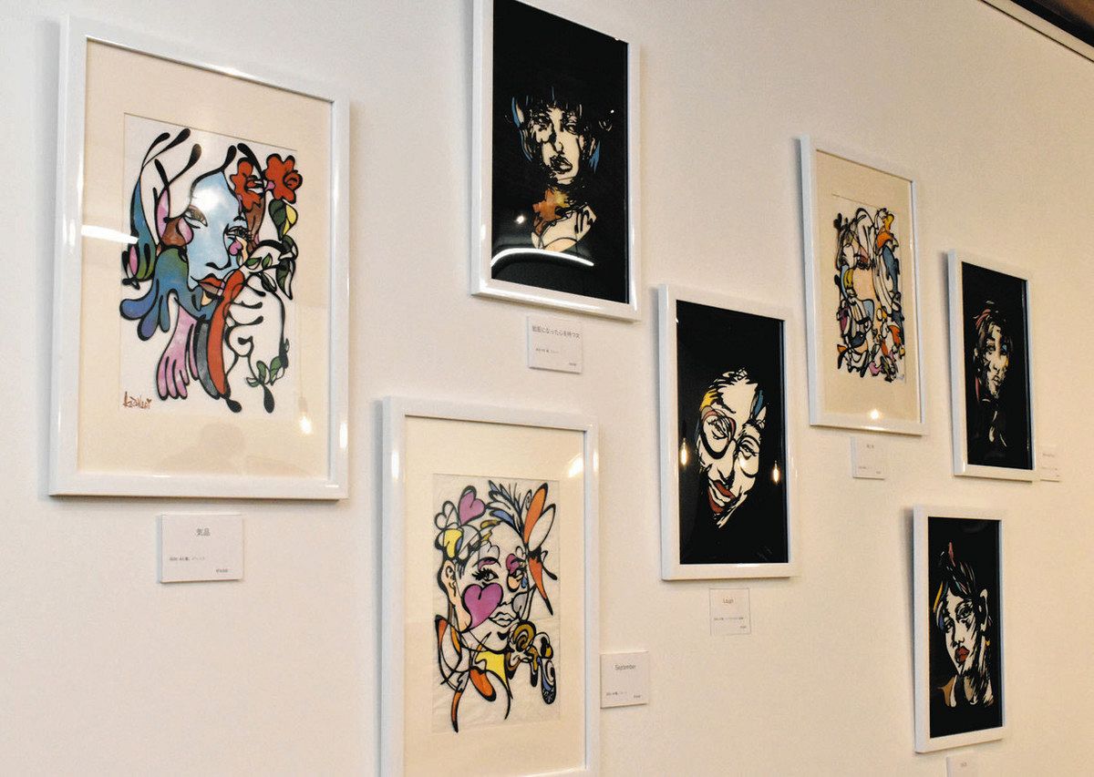 県内恩人に見てほしい 姫路の切り絵作家・Hachiさんが湖国で初の個展