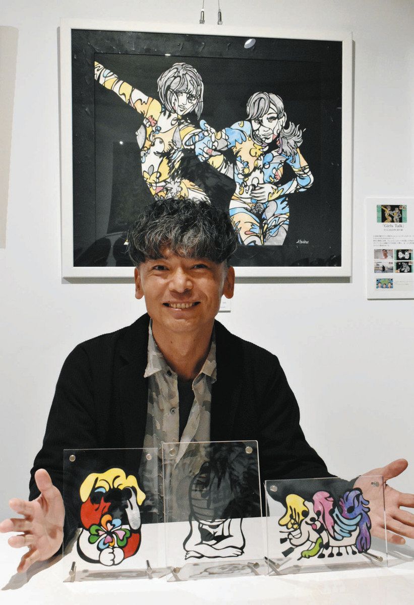県内恩人に見てほしい 姫路の切り絵作家・Hachiさんが湖国で初の個展