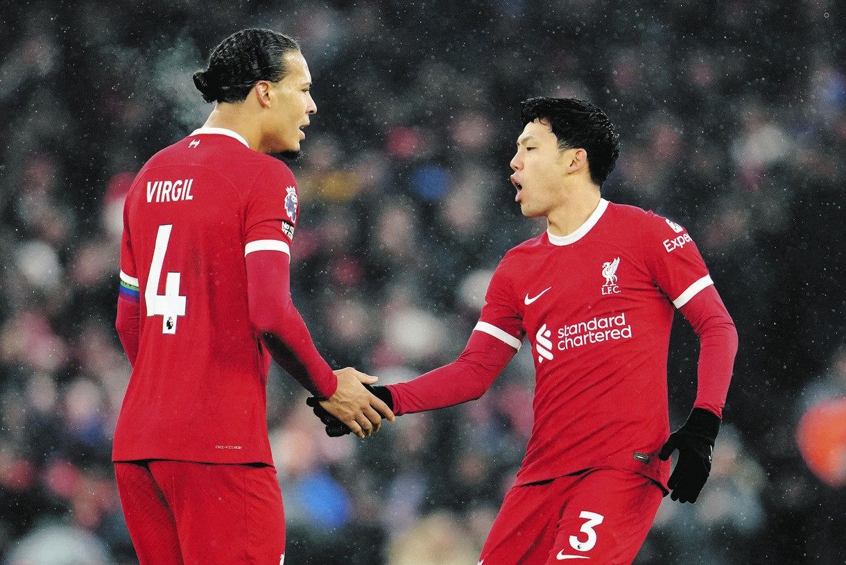 リバプール遠藤航は「誰も予想しなかったヒーロー」同点ミドルで