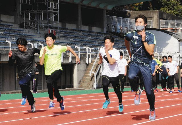 五輪の技 生徒に継承 中区で飯塚選手ら陸上教室 中日新聞しずおかweb