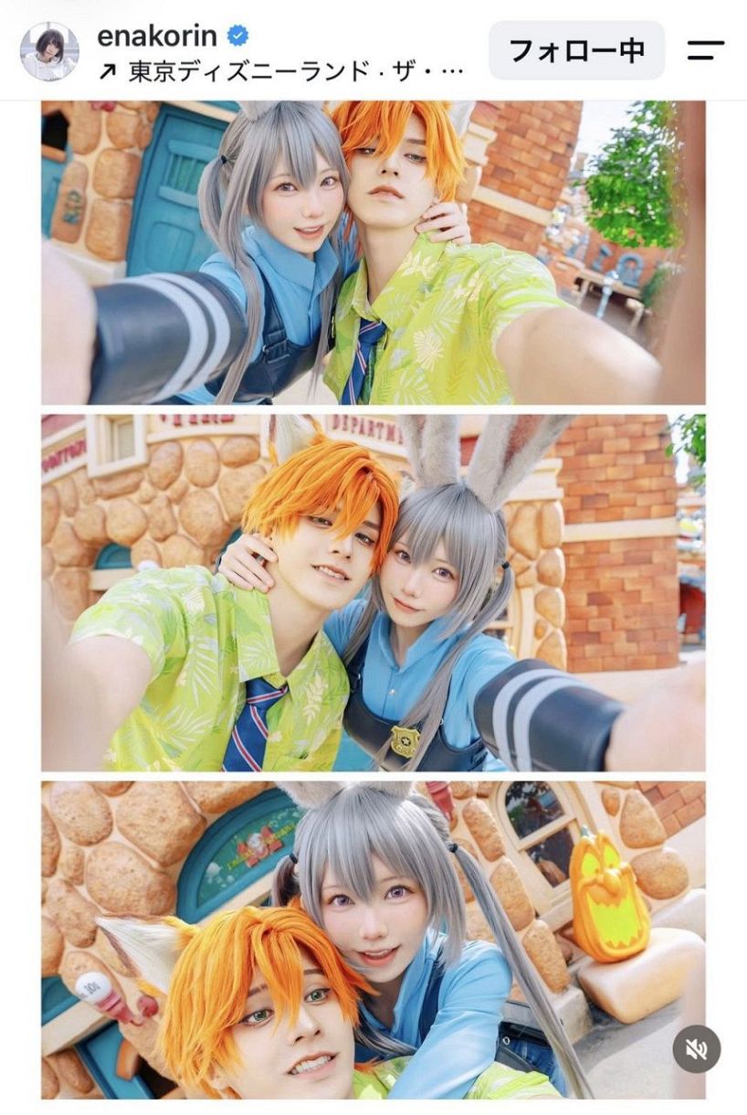 えなこインスタグラムから