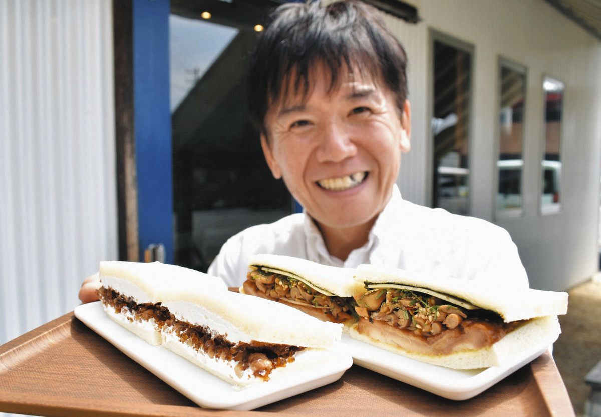納豆コーヒーゼリー！？サンドイッチには無限の可能性 鈴鹿の鞍馬