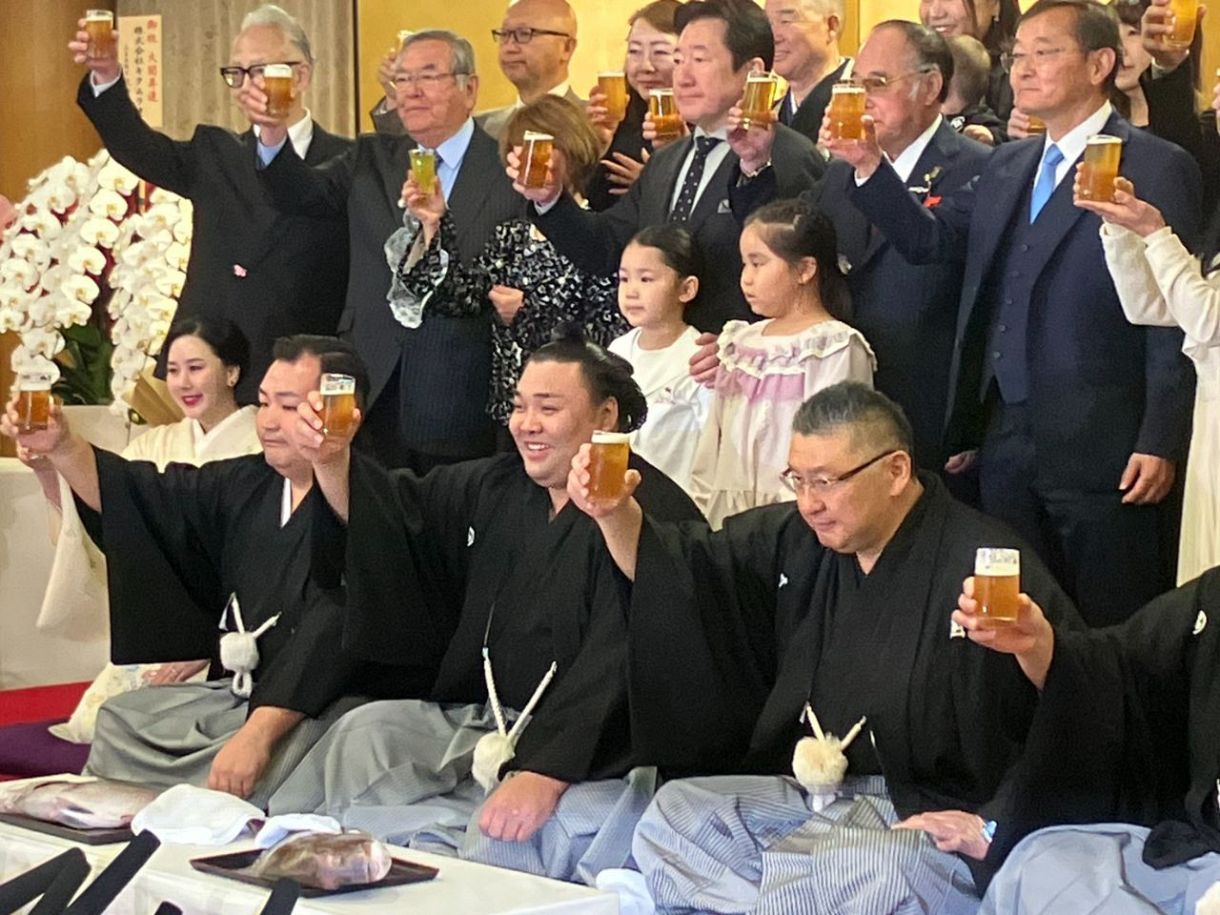 大関再昇進が決まった霧島「さらなる高みを目指して一生懸命、努力し