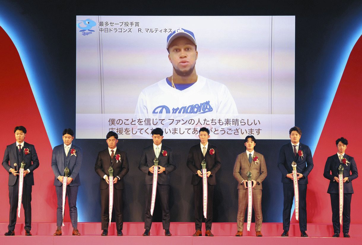 中日】ライデル・マルティネス、最多セーブに「タイトルをとれて