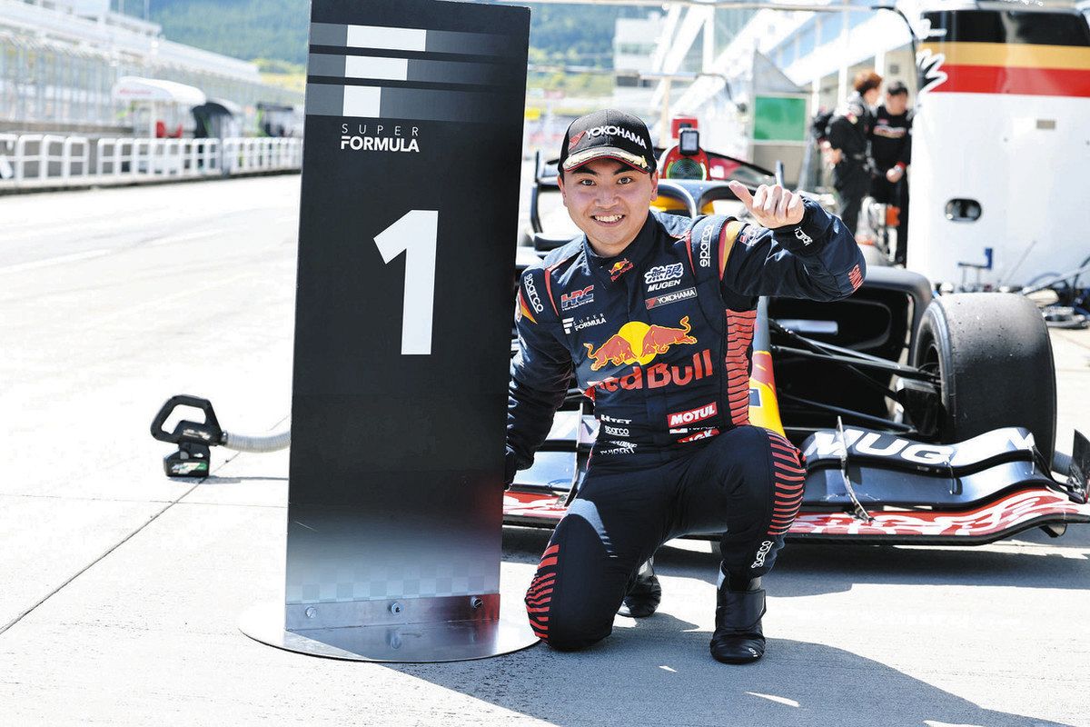 スーパーフォーミュラ】F1候補生の真骨頂！岩佐歩夢、初のポール 