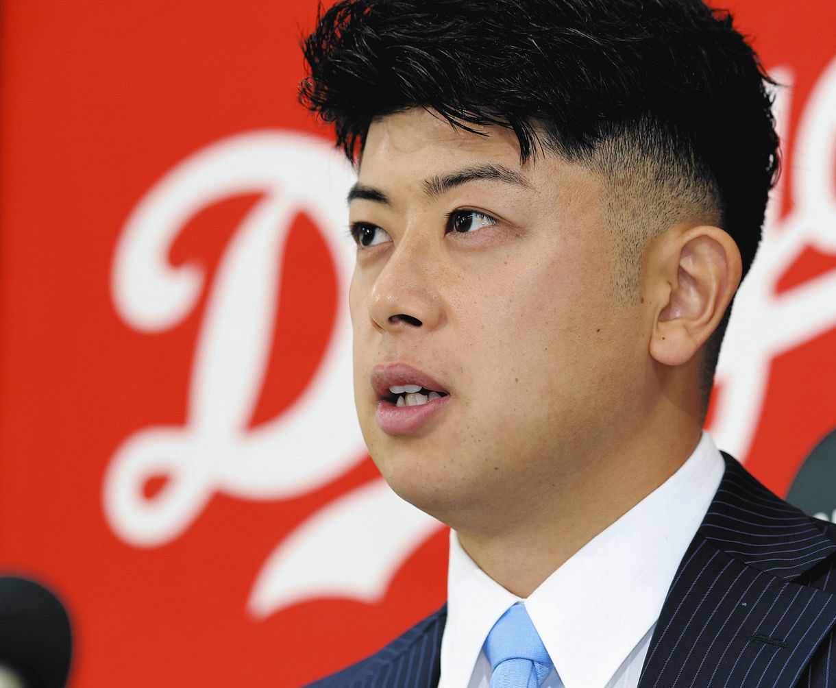 中日・松山晋也、7500万円増の1億2500万円で更改 今季46Sの新守護神