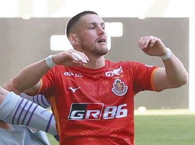 酒井宣福のゴールで勝利を！ 「期待というよりは責任。常に点を取ら