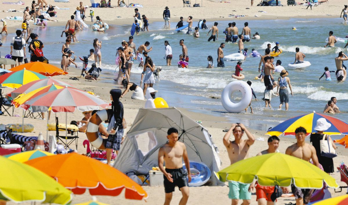 内海 海岸 海水 浴場